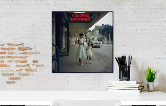 Gordon Parks/Department Store/ Mobile/ Alabama 1956/Black Lives Matter African American/Canvas Print/Art/Home Decor/New/Gift/Reproduction