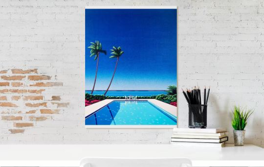 Hiroshi Nagai/Canvas Print/Art/Home Decor/New/Gift/Reproduction/3