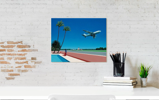 Hiroshi Nagai/Retrowave/Canvas Print/Art/Home Decor/New/Gift/Reproduction/.