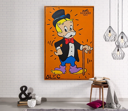 Alec Monopoly/Canvas Print/Art/Home Decor/New/Gift/Reproduction/.