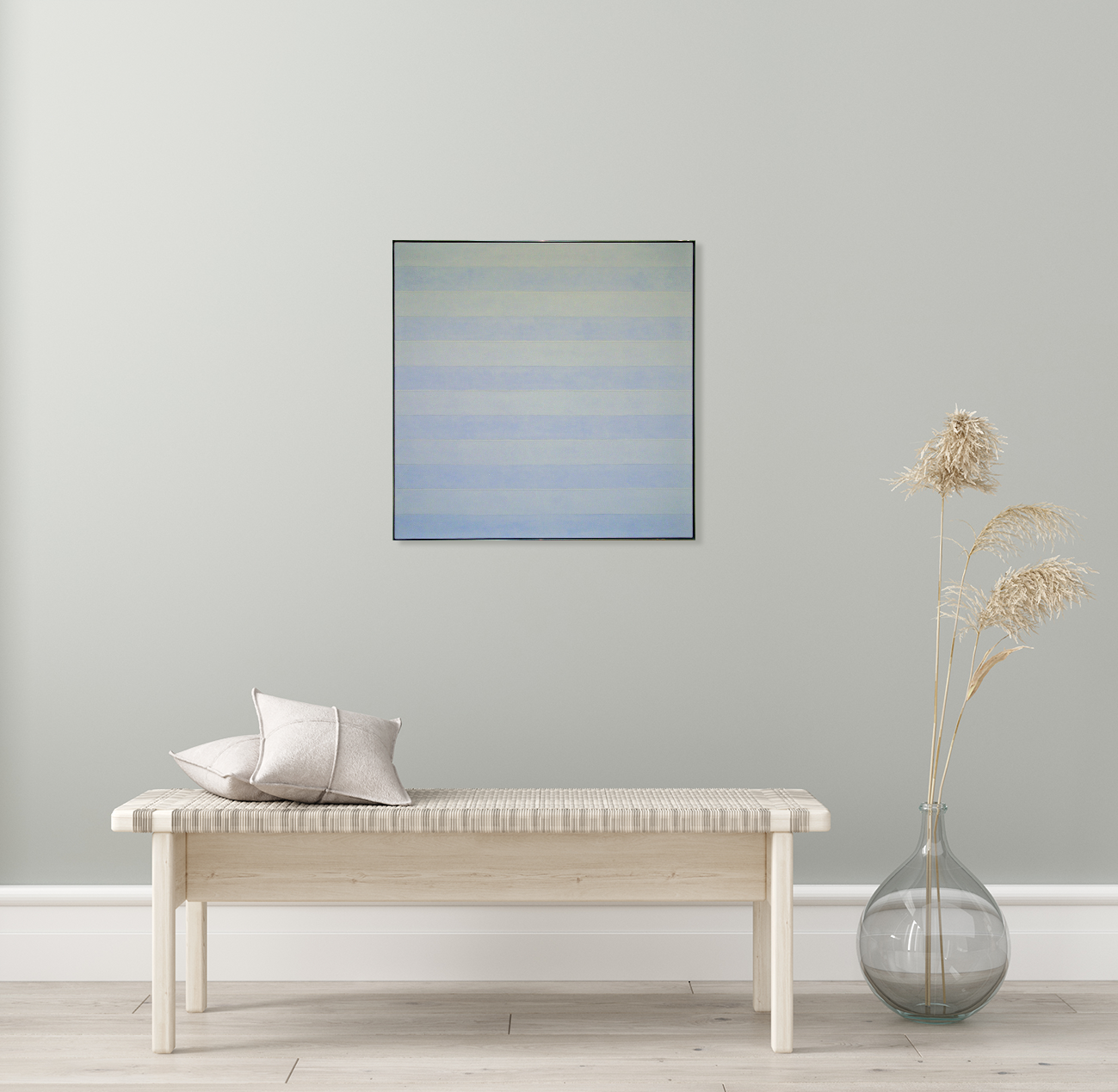 Agnes Martin/ Untitled (Friendship)/Canvas Print/Art/Home Decor/New/Gift/Reproduction/