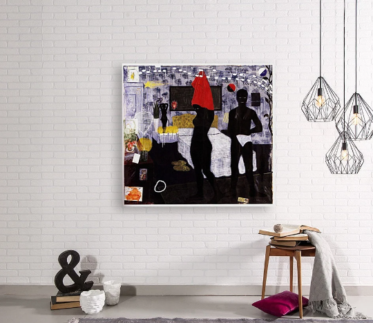 Kerry James Marshall/ Could This Be Love/Canvas Print/Art/Home Decor/New/Gift/Reproduction/.