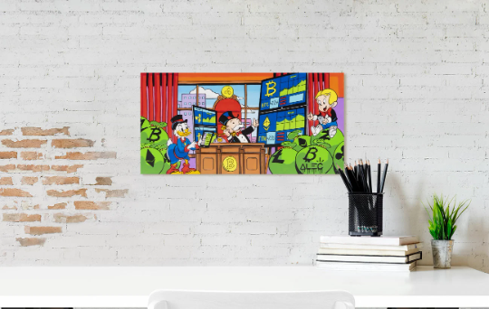 Alec Monopoly/Canvas Print/Art/Home Decor/New/Gift/Reproduction/HD/