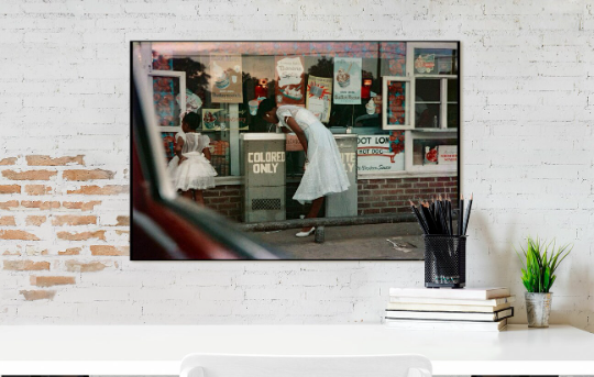 Gordon Parks/Drinking Fountain/Black Lives Matter African American/Canvas Print/Art/Home Decor/New/Gift/Reproduction/