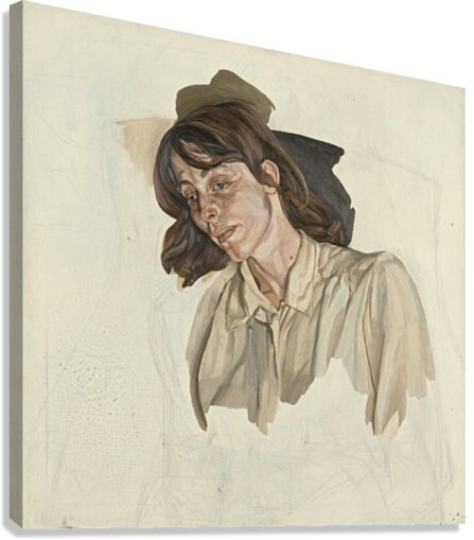 Lucian Freud /Last Portrait/Canvas Print/Art/Home Decor/New/Gift/Reproduction/.