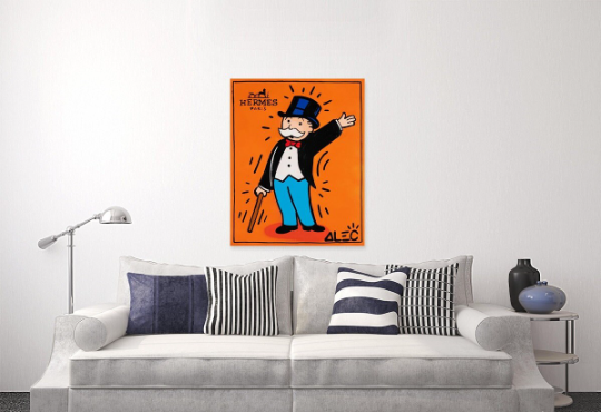 Alec Monopoly/Canvas Print/Art/Home Decor/New/Gift/Reproduction/.