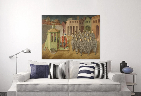Remedios Varo/The Juggler (The Magician)/Canvas Print/Art/Home Decor/New/Gift/Reproduction/.