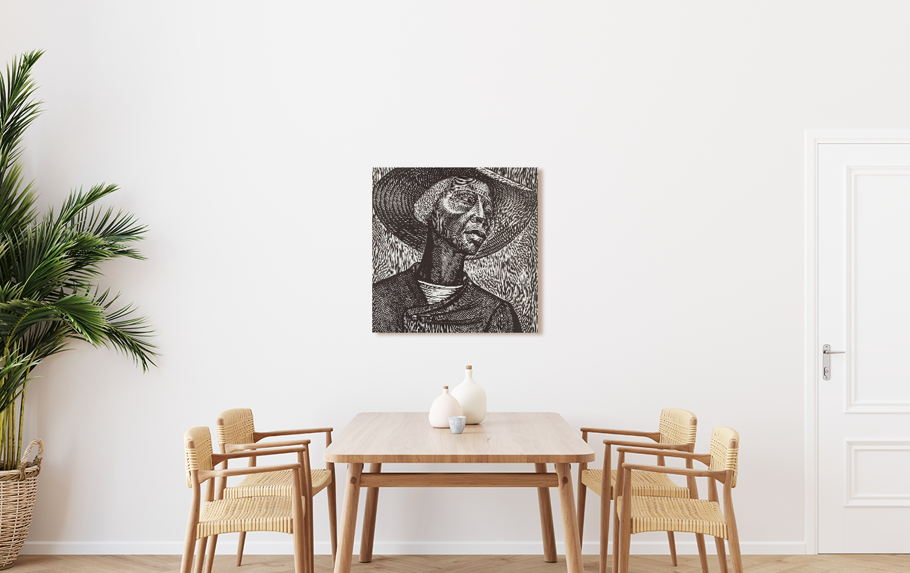 Elizabeth Catlett/Sharecropper/Canvas Print/Art/Home Decor/New/Gift/Reproduction/.