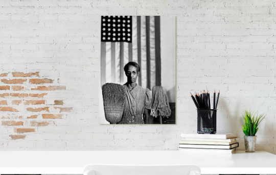 Gordon Parks/American Gothic/Washington/Canvas Print/Art/Home Decor/New/Gift/Reproduction/