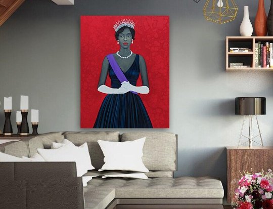 Amy Sherald/Welfare Queen/Canvas Print/Art/Home Decor/New/Gift/Reproduction/.