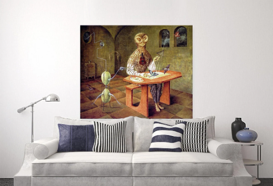 Remedios Varo/Creation of the Birds/Canvas Print/Art/Home Decor/New/Gift/Reproduction/.