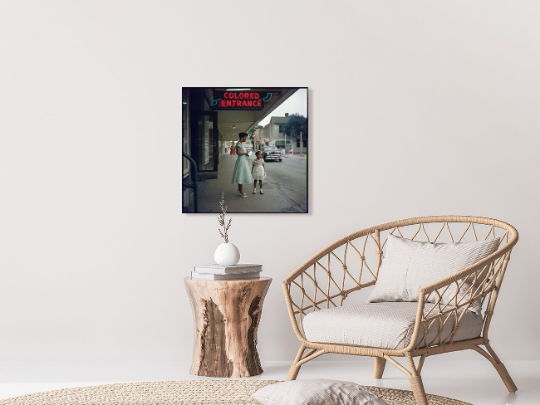 Gordon Parks/Department Store/ Mobile/ Alabama 1956/Black Lives Matter African American/Canvas Print/Art/Home Decor/New/Gift/Reproduction