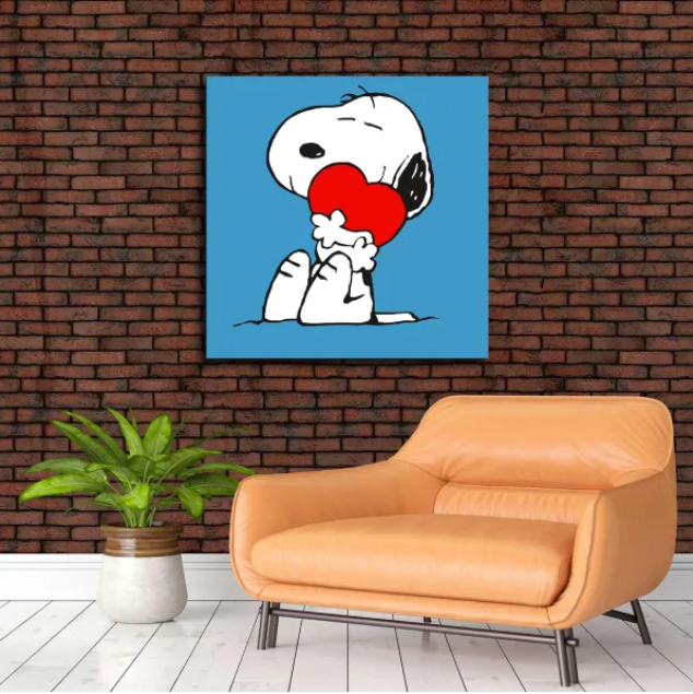 Charles M. Schulz/Canvas Print/Art/Home Decor/New/Gift/Reproduction/.
