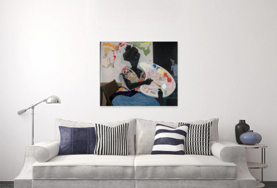 Kerry James Marshall /Untitled/Canvas Print/Art/Home Decor/New/Gift/Reproduction/