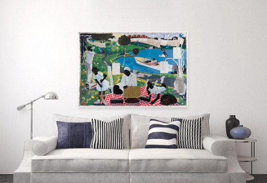 Kerry James Marshall /The Epic Style/Canvas Print/Art/Home Decor/New/Gift/Reproduction/.