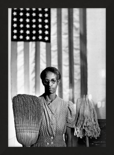 Gordon Parks/American Gothic/Washington/Canvas Print/Art/Home Decor/New/Gift/Reproduction/