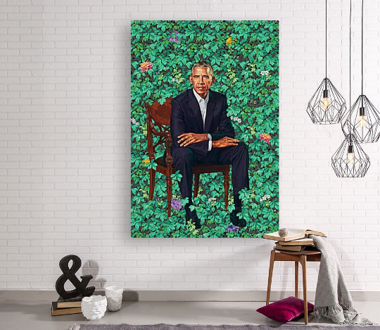 Barack Obama/Canvas Print/Art/Home Decor/New/Gift/Reproduction/.
