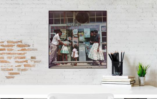 Gordon Parks/At Segregated Drinking Fountain/ Mobile/ Alabama/Black Lives Matter African American/Canvas Print/Art/Home Decor/Reproduction/
