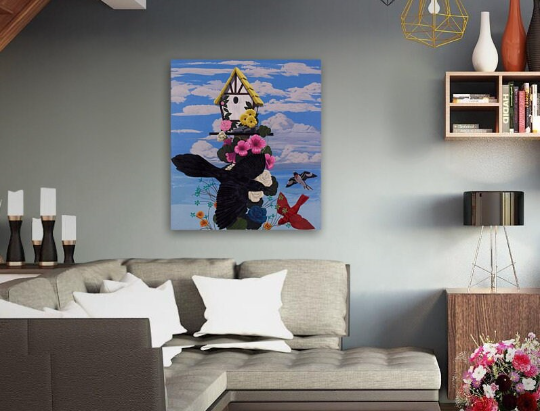 Kerry James Marshall /The Epic Style/Canvas Print/Art/Home Decor/New/Gift/Reproduction/.