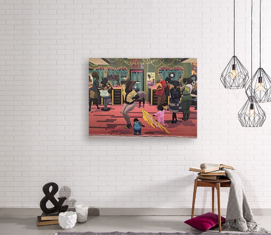 Kerry James Marshall /School of Beauty,School of Culture/Canvas Print/Art/Home Decor/New/Reproductio/.Gift/.