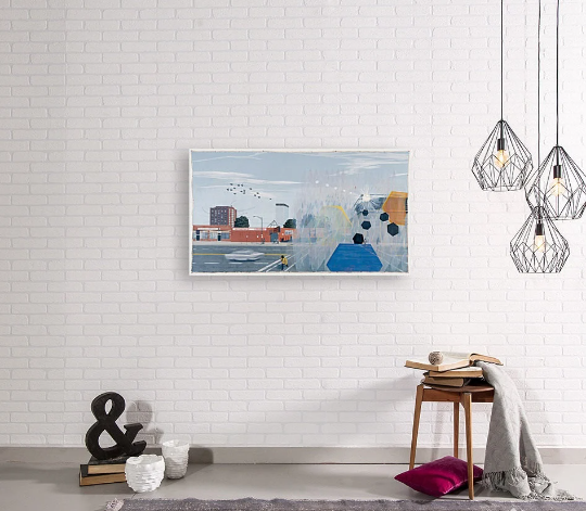 Kerry James Marshall/7am Sunday Morning/Canvas Print/Art/Home Decor/New/Gift/Reproduction/.