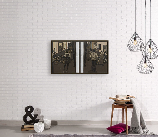 Kerry James Marshall Untitled /Underpainting/Canvas Print/Art/Home Decor/New/Gift/Reproduction/.