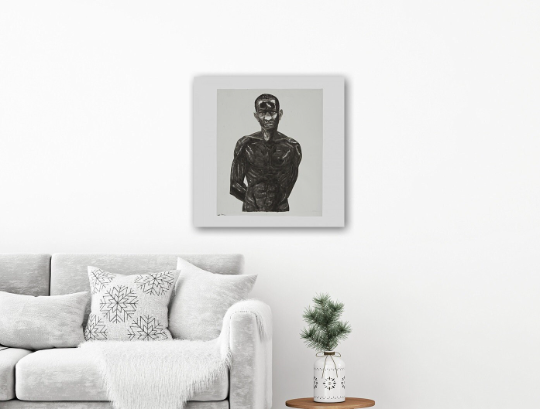 Kerry James Marshall/ Untitled /Stono Drawing/Canvas Print/Art/Home Decor/New/Gift/Reproduction/.