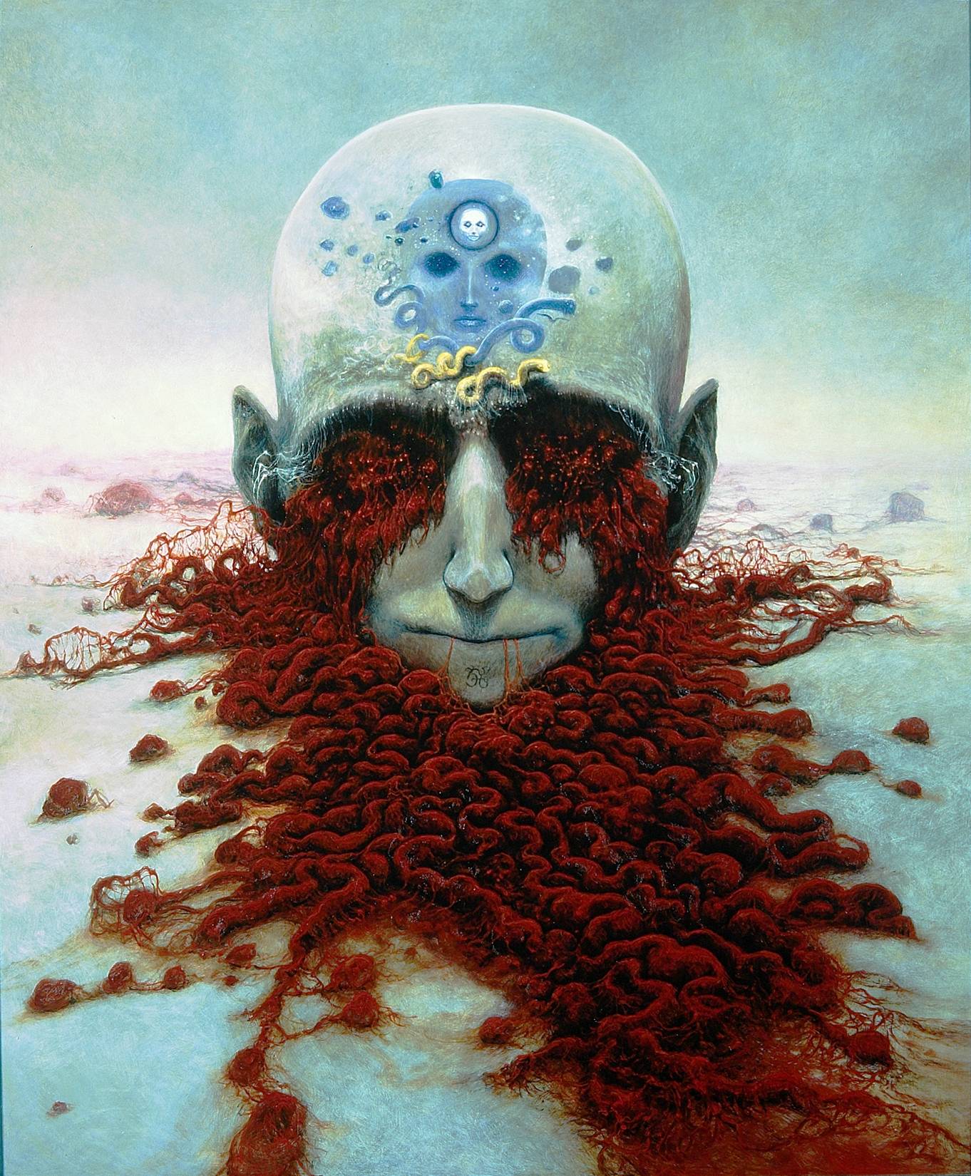Zdzislaw Beksinski/Canvas Print/Art/Home Decor/New/Gift/Reproduction/.