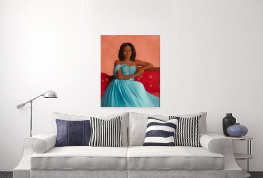 First Lady Michelle Obama/Canvas Print/Art/Home Decor/New/Gift/Reproduction/.