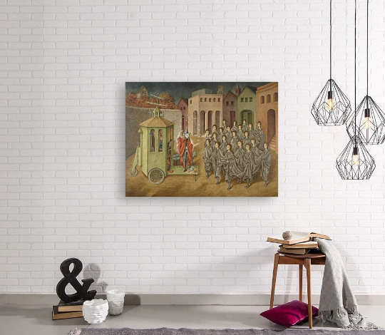 Remedios Varo/The Juggler (The Magician)/Canvas Print/Art/Home Decor/New/Gift/Reproduction/.