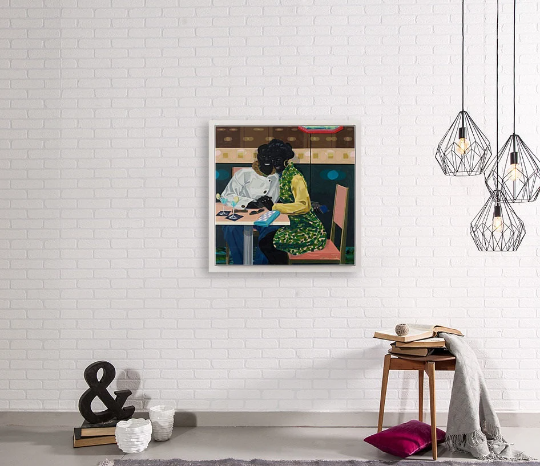 Kerry James Marshall/Club Couple/Canvas Print/Art/Home Decor/New/Gift/Reproduction/.