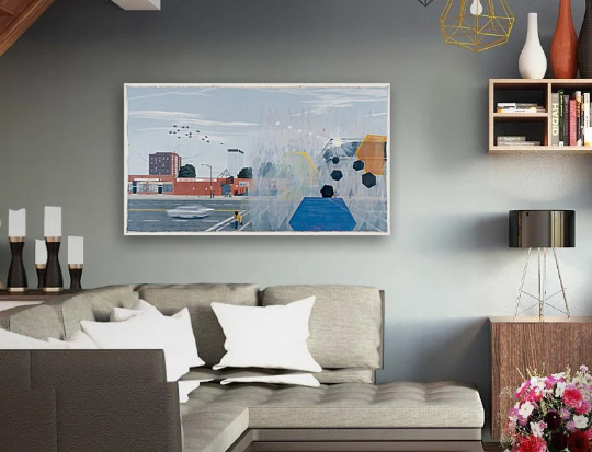 Kerry James Marshall/7am Sunday Morning/Canvas Print/Art/Home Decor/New/Gift/Reproduction/.