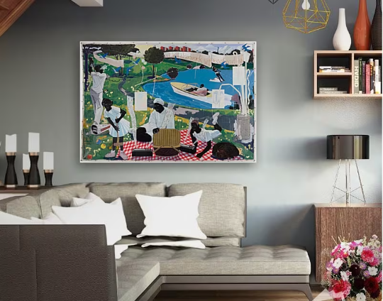 Kerry James Marshall /The Epic Style/Canvas Print/Art/Home Decor/New/Gift/Reproduction/.