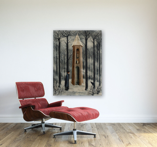 Remedios Varo/Canvas Print/Art/Home Decor/New/Gift/Reproduction/.