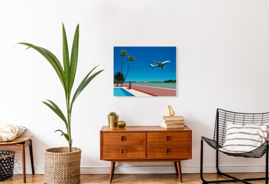 Hiroshi Nagai/Retrowave/Canvas Print/Art/Home Decor/New/Gift/Reproduction/.