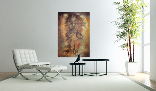 Remedios Varo/Personaje/Canvas Print/Art/Home Decor/New/Gift/Reproduction/.