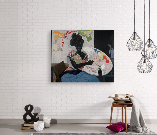 Kerry James Marshall /Untitled/Canvas Print/Art/Home Decor/New/Gift/Reproduction/