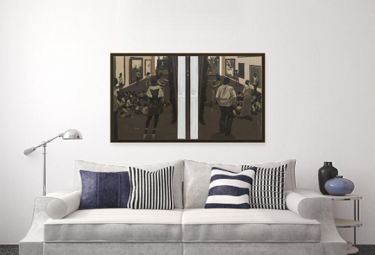 Kerry James Marshall Untitled /Underpainting/Canvas Print/Art/Home Decor/New/Gift/Reproduction/.