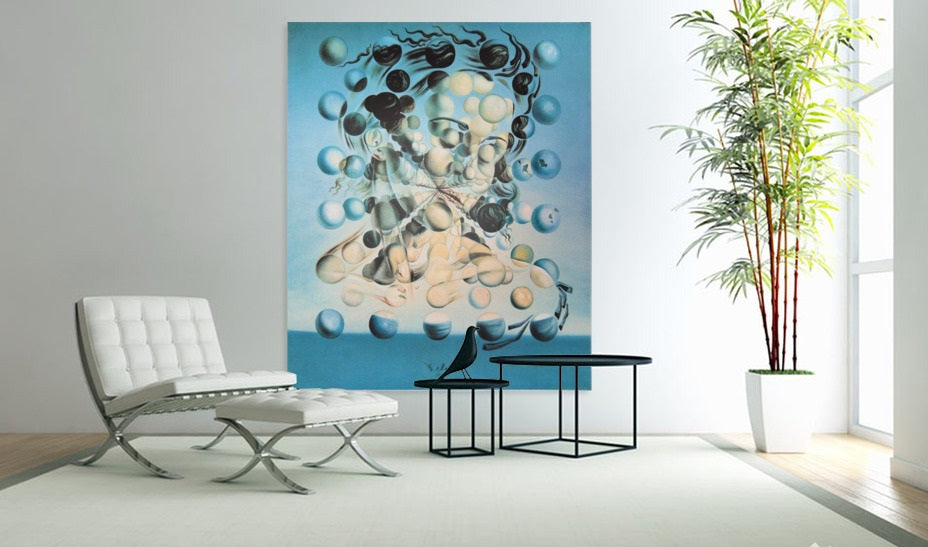 Salvador Dali Galatea Of The Spheres/Canvas Print/Art/Home Decor/New/Gift/Reproduction/.