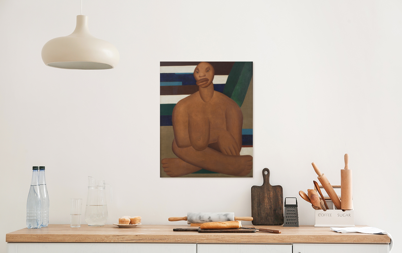 Tarsila do Amaral/A Negra/Canvas Print/Art/Home Decor/New/Gift/Reproduction/.