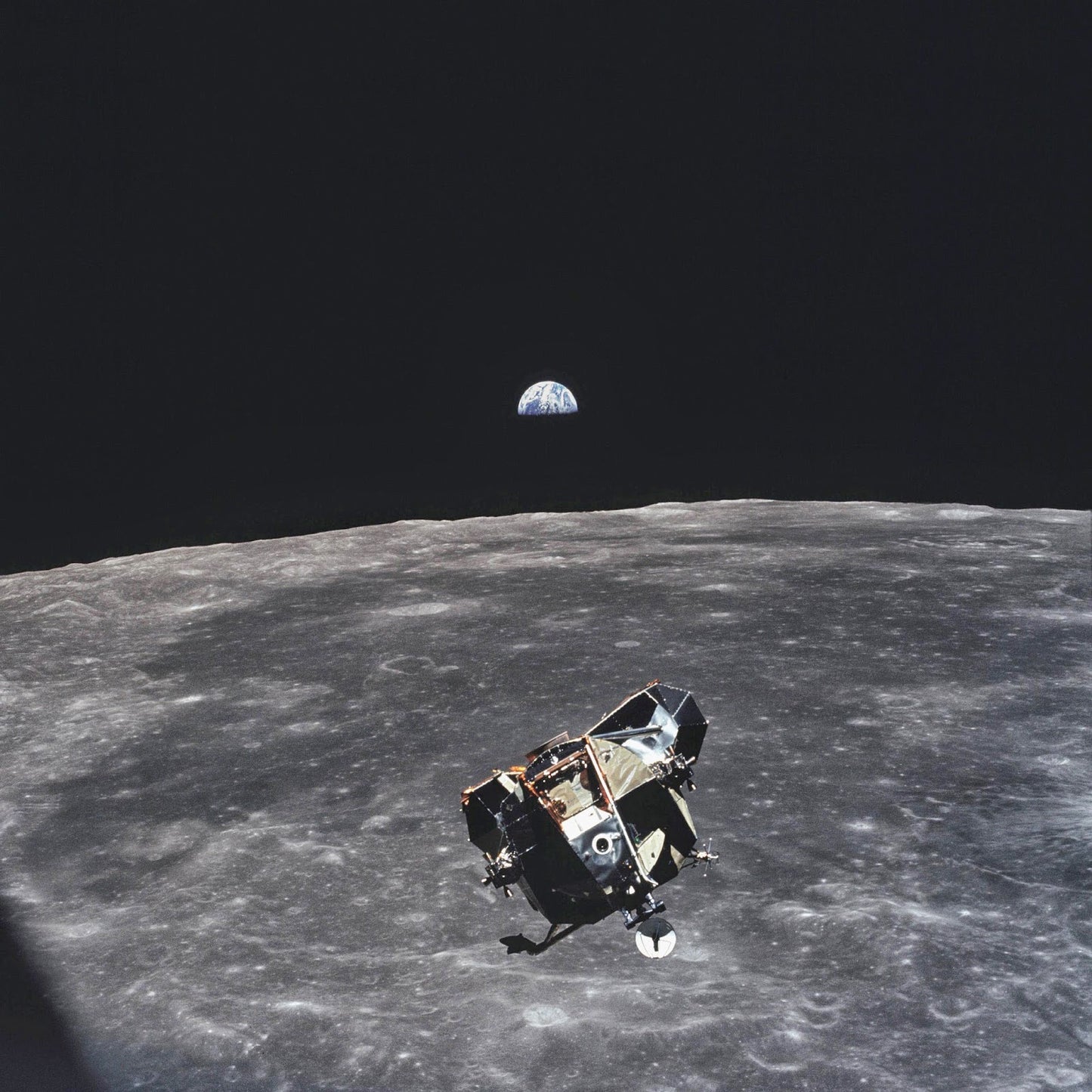 Astronaut Michael Collins on the Moon Landing /Canvas Print/Art/Home Decor/New/Gift/Reproduction/.