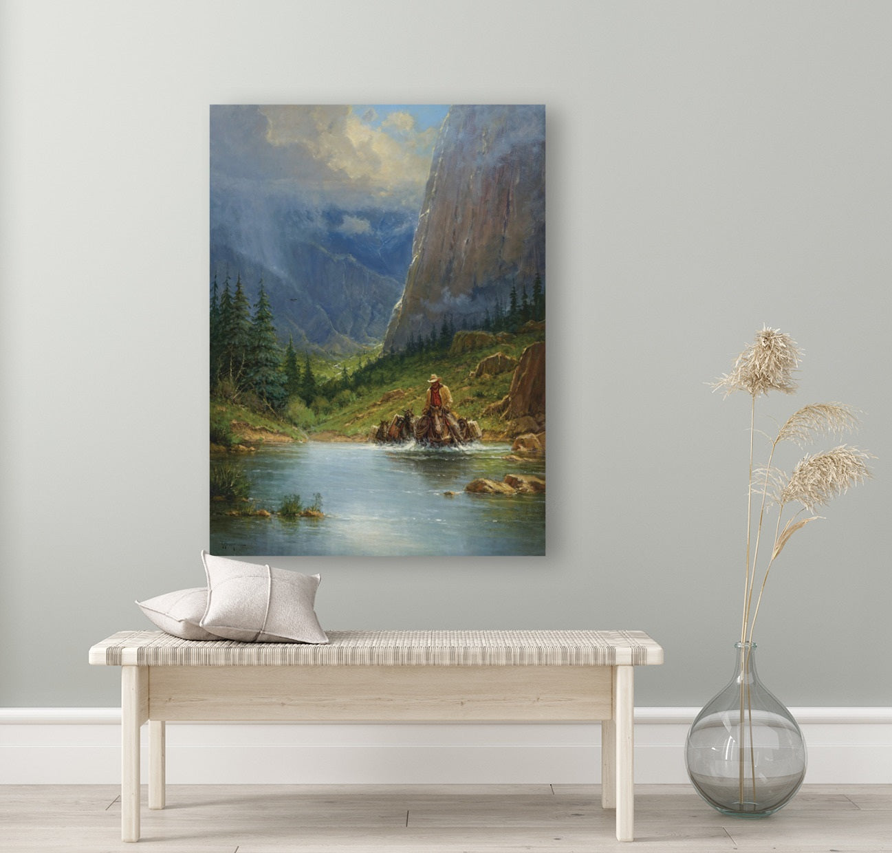 G. Harvey/Cowboy's Dream/Canvas Print/Art/Home Decor/New/Gift/Reproduction/.