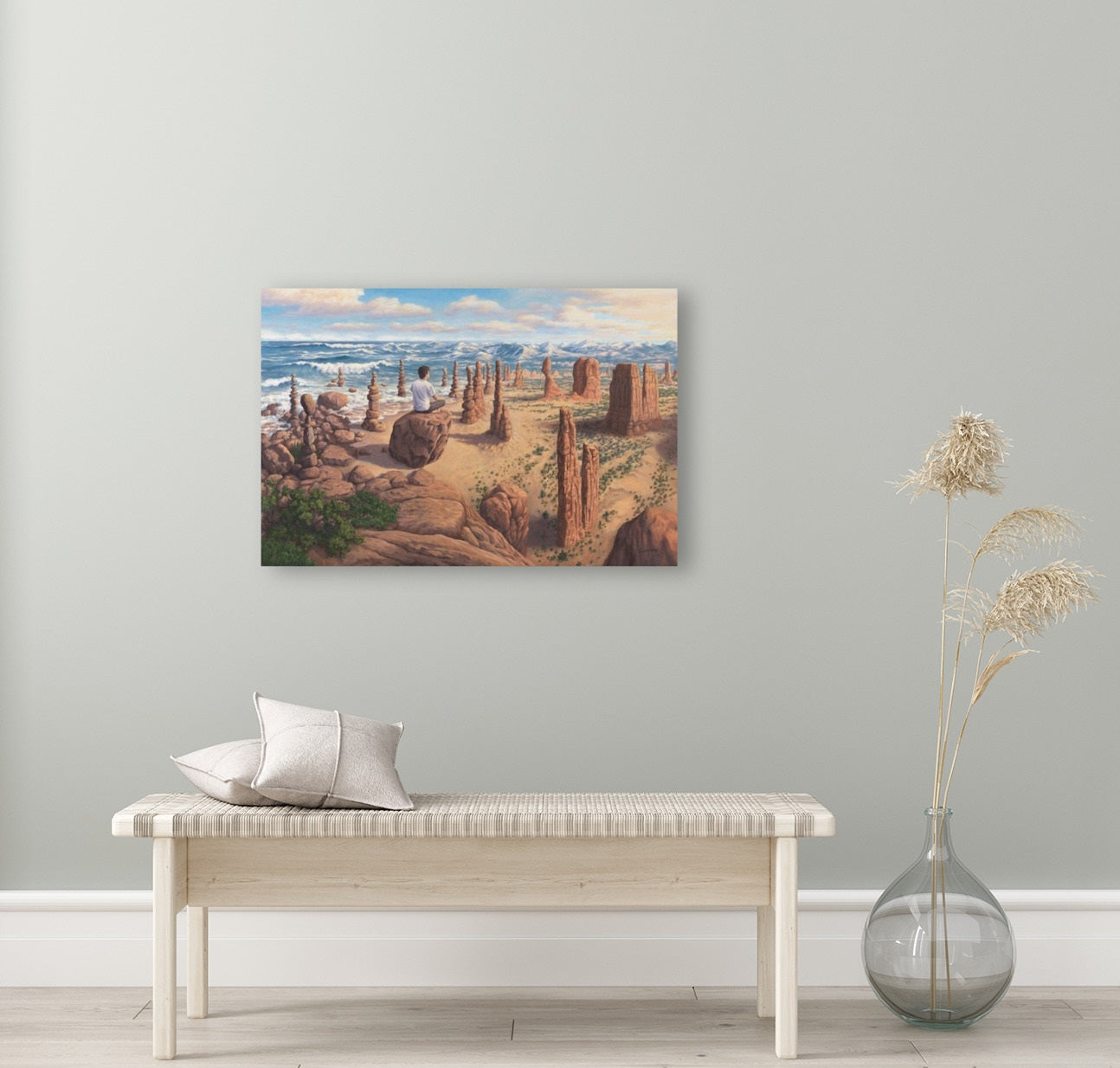 Rob Gonsalves/Pursuit of Balance/Canvas Print/Art/Home Decor/New/Gift/Reproduction/.