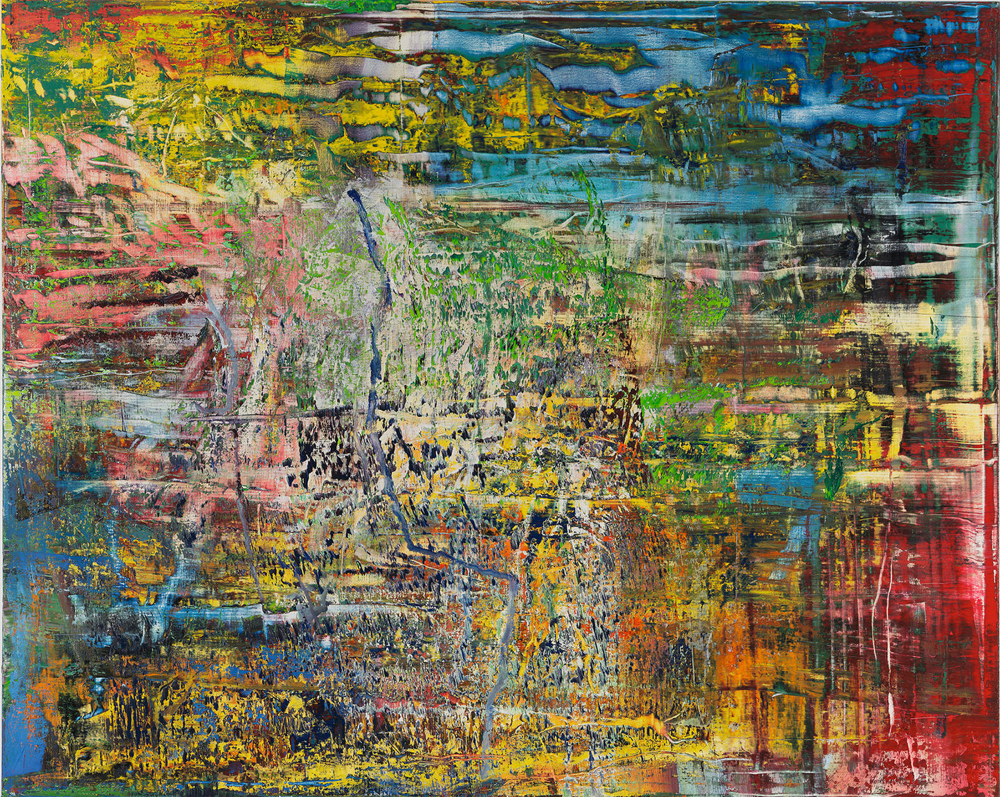 Gerhard Richter/ Abstract Painting /Canvas Print/Art/Home Decor/New/Gift/Reproduction/.
