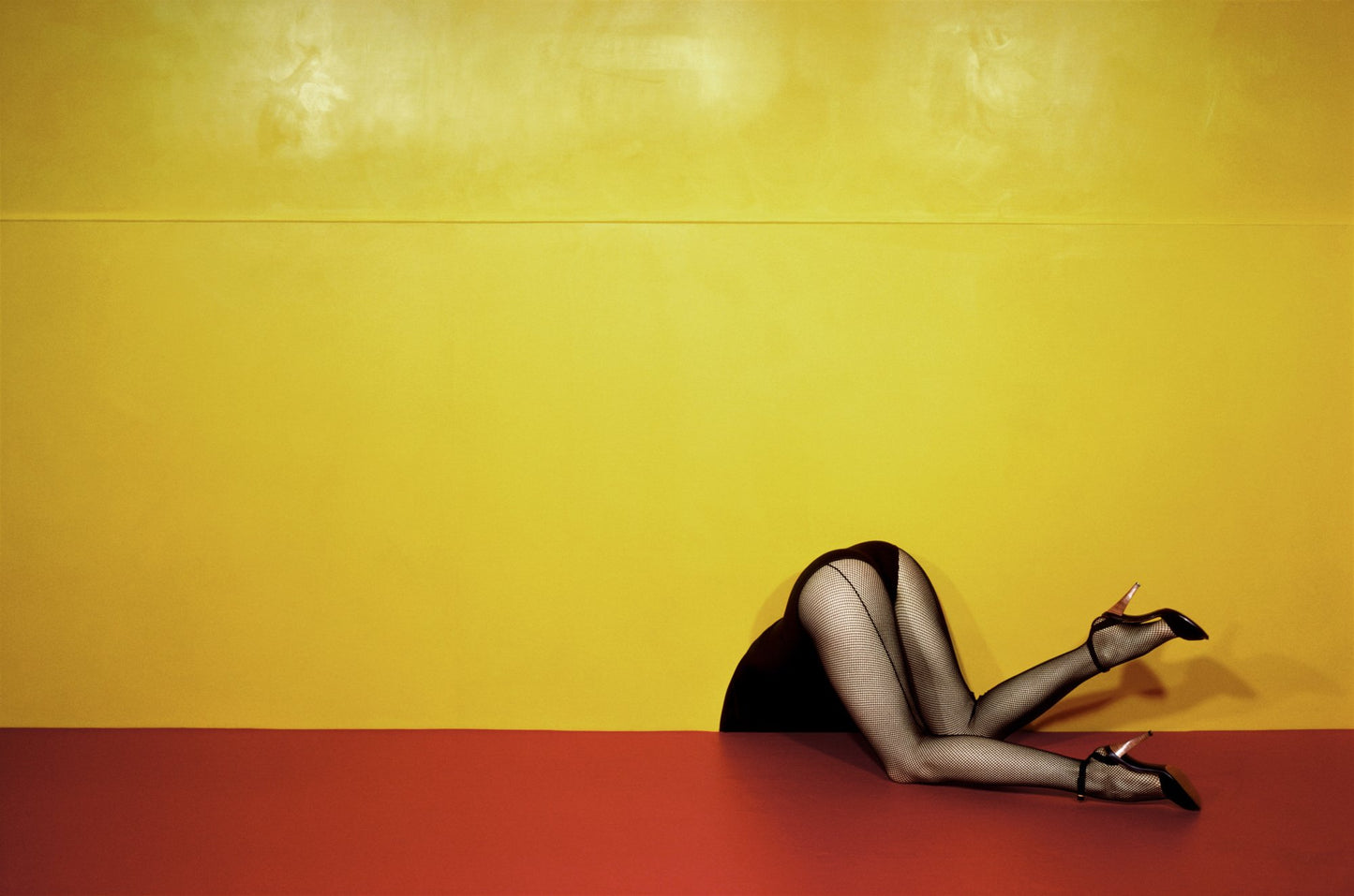 Guy Bourdin Yellow wall Canvas Print/Art/Home Decor/New/Gift/Reproduction/.