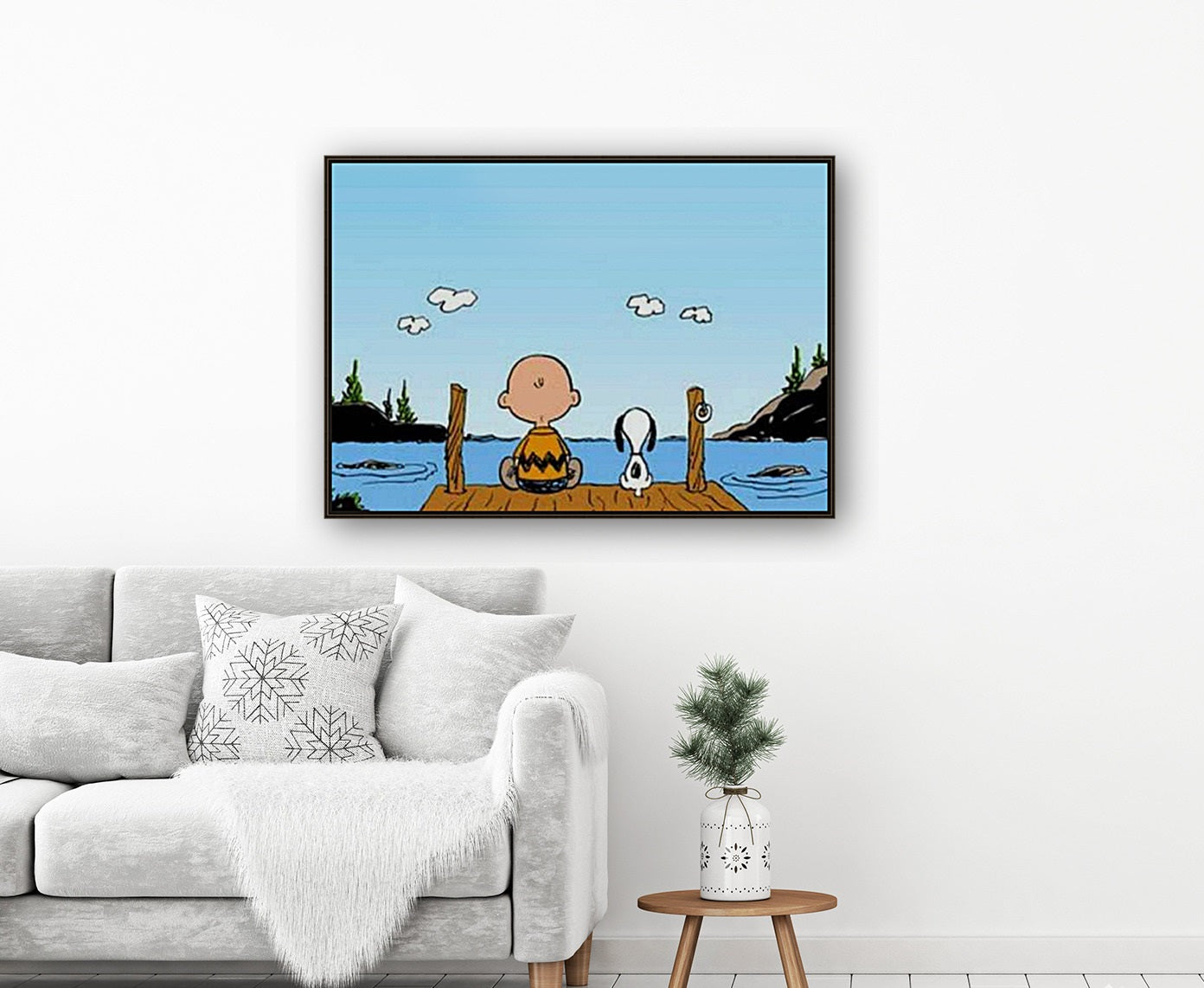 You’re A Good Man, Charlie Brown/Canvas Print/Art/Home Decor/New/Gift/Reproduction/.