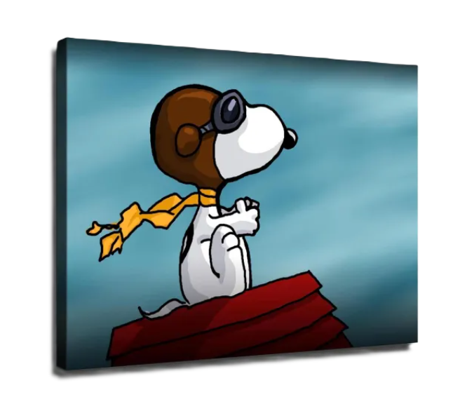 Charles M. Schulz/Canvas Print/Art/Home Decor/New/Gift/Reproduction/.