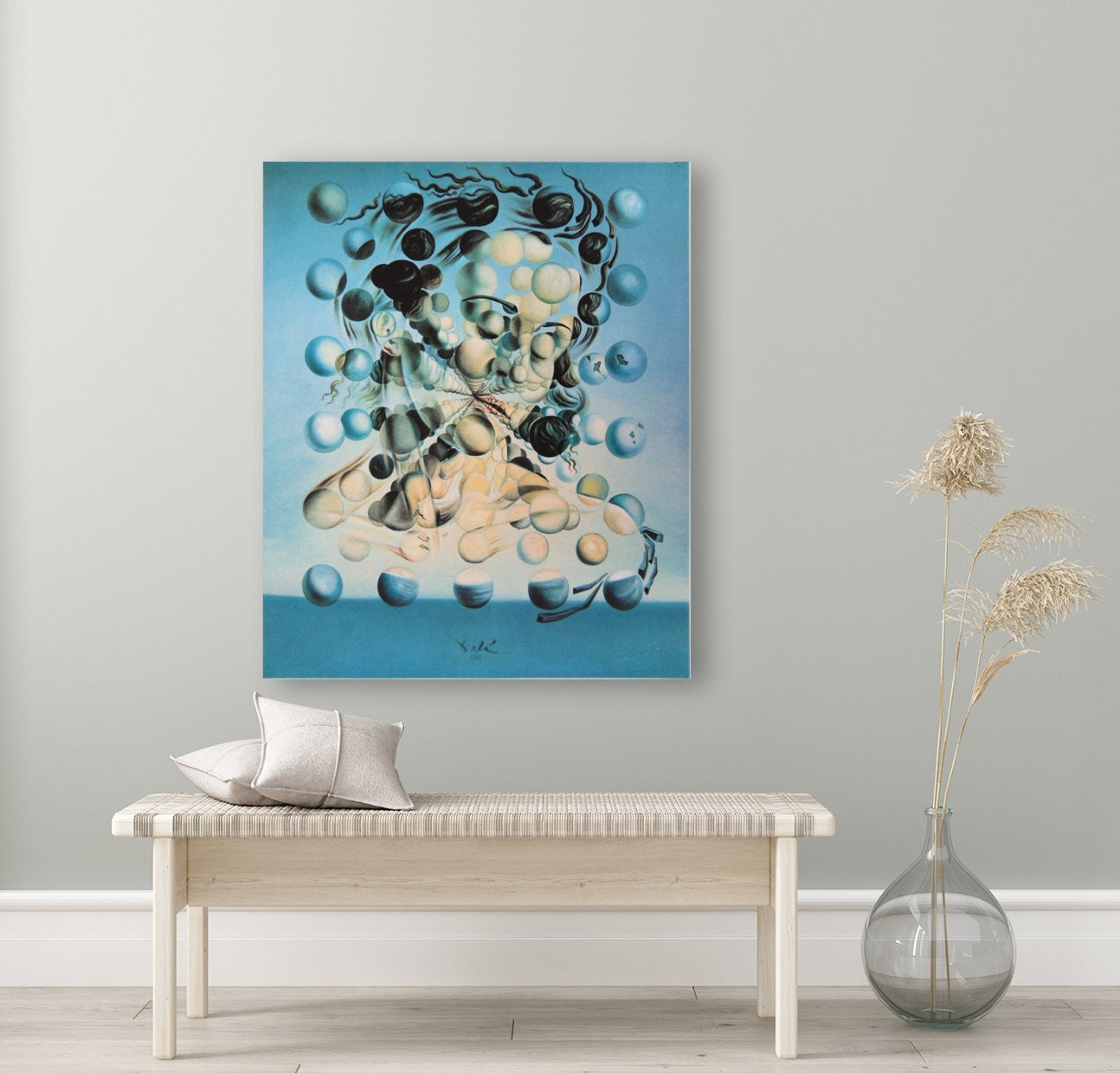 Salvador Dali Galatea Of The Spheres/Canvas Print/Art/Home Decor/New/Gift/Reproduction/.
