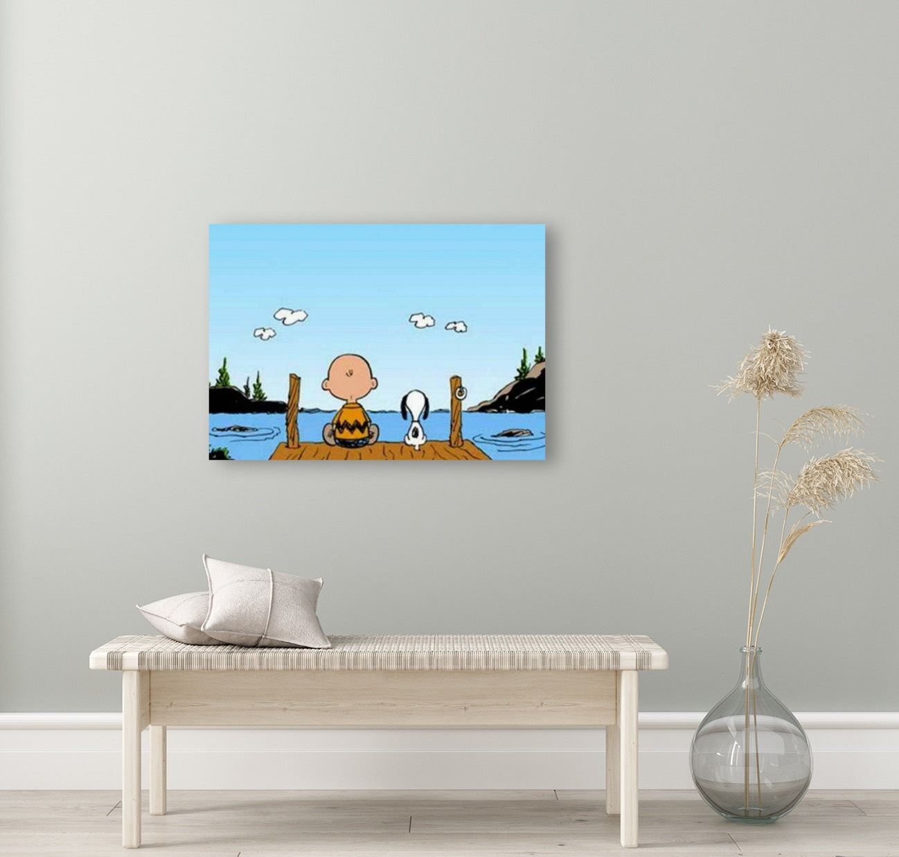 You’re A Good Man, Charlie Brown/Canvas Print/Art/Home Decor/New/Gift/Reproduction/.