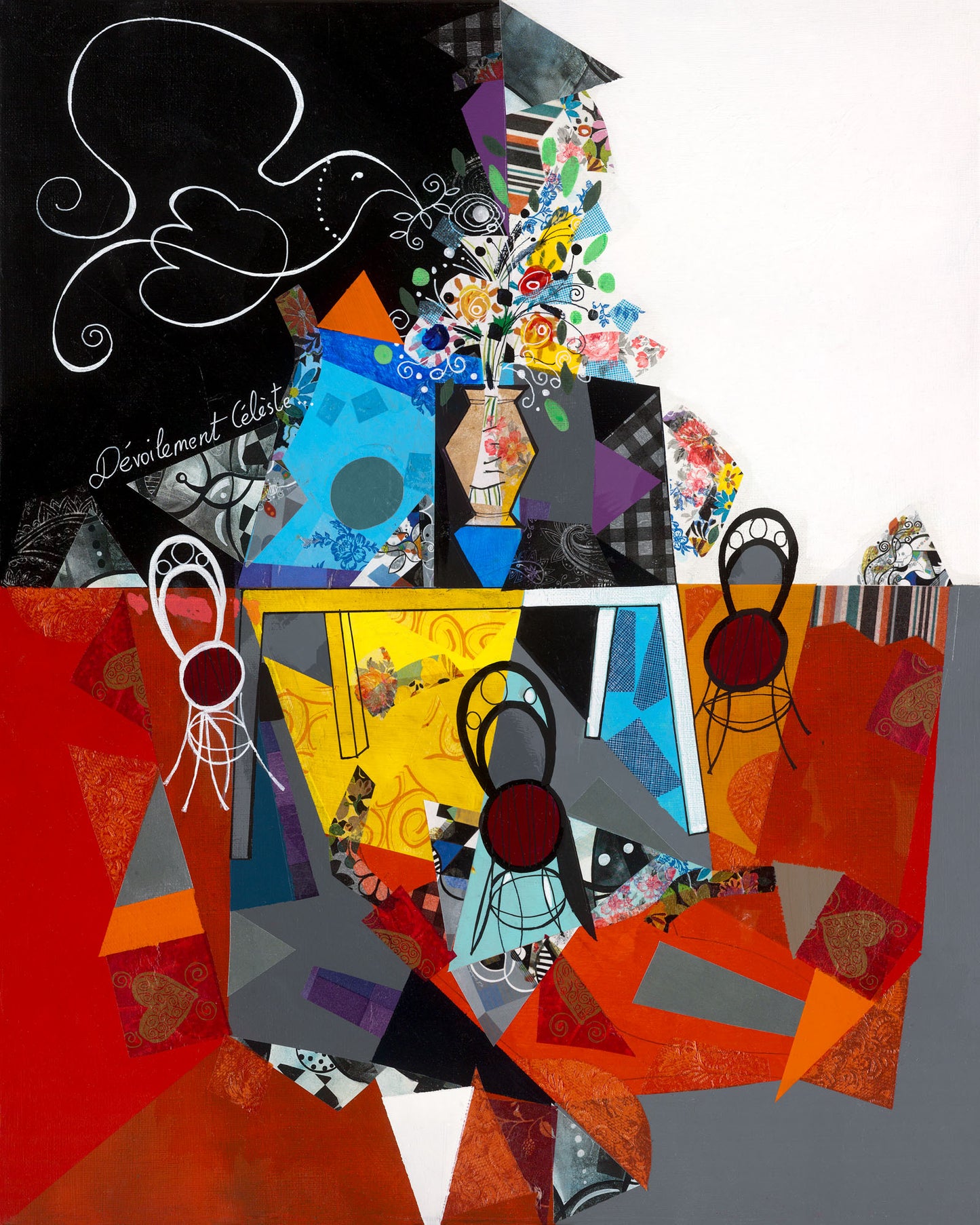Yoel Benharrouche/DEVOILEMENT CELESTE/Canvas Print/Art/Home Decor/New/Gift/Reproduction/.